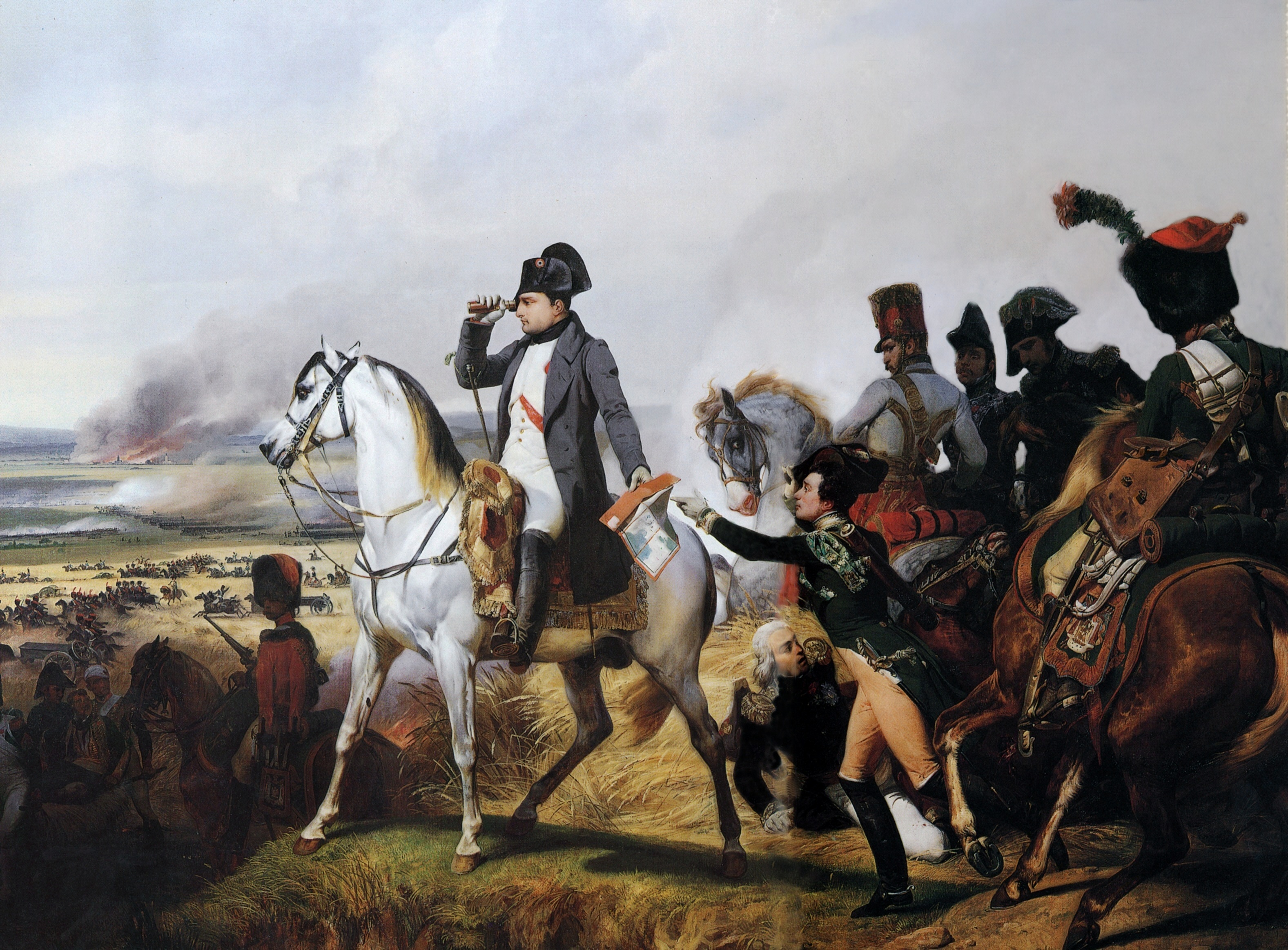 Battle of Wagram 1809, by Horace Vernet